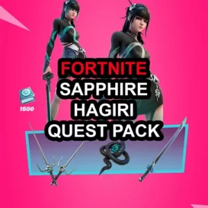 Fortnite Sapphire Hagiri Quest Pack (Applied to your account)