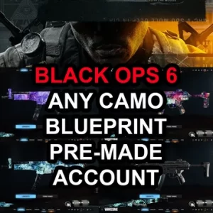 Call of Duty Black Ops 6 (BO6): Any Camo Blueprint (Dark Matter, Nebula, Abyss. Dark Spine, Afterlife, Catalyst) (PRE-MADE ACCOUNT)